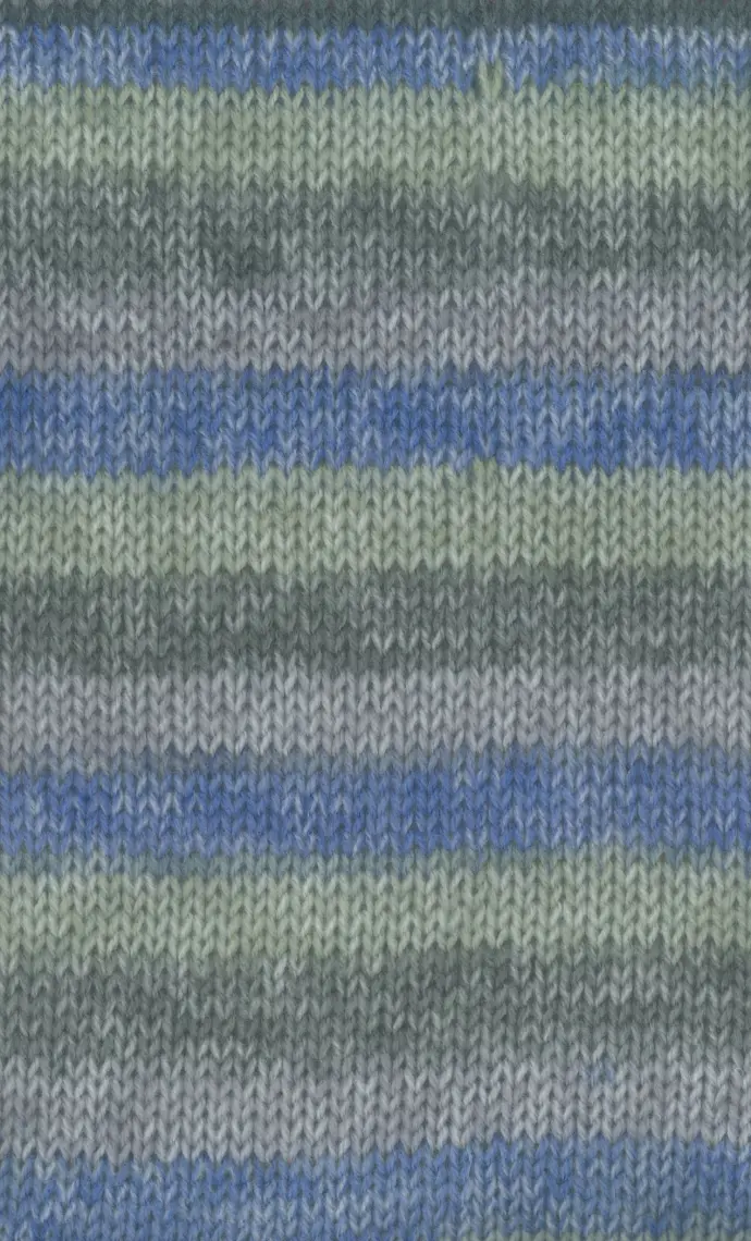 [8012312] BLUEBERRY FREEZE PRINT 4PLY MIRAGE 25g
