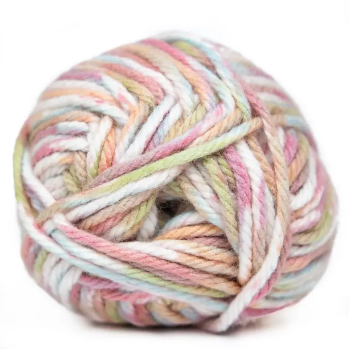 [9007550] OVER THE RAINBOW PRINT CHUNKY CHARITY 100g