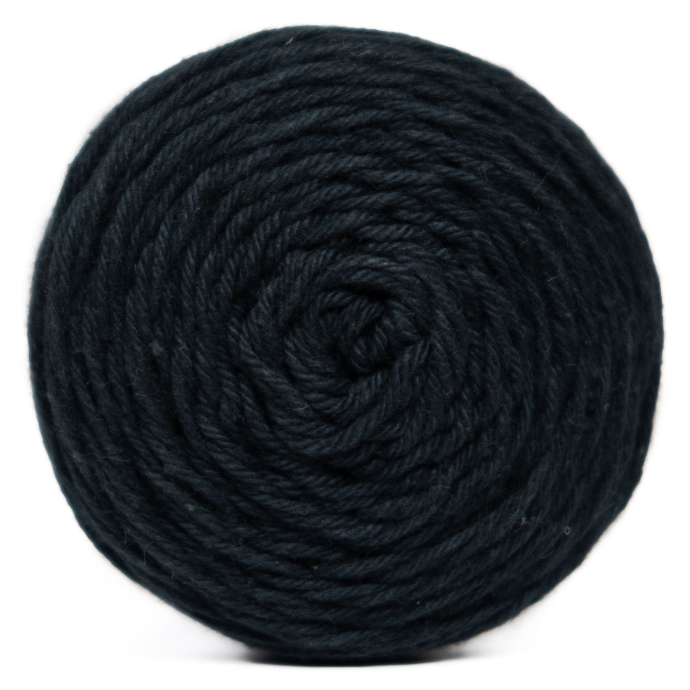 [6204017] BLACK 4PLY ELLE COTTONS 50g
