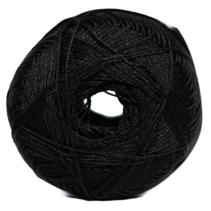 BLACK/PITCH BLACK CROCHET 50g