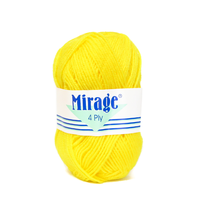 [8000138] BRT YELLOW 4PLY MIRAGE 25g