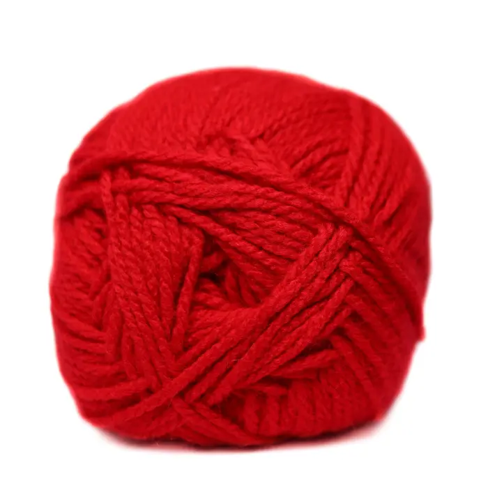 CHERRY RED DK FAMILY KNIT 50g