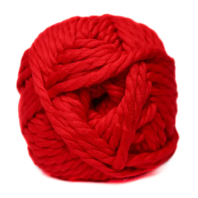 CHERRY RED MEGA CHUNKY SOLID CHARITY 300g