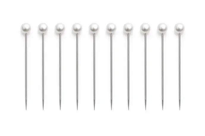 [DMT25] DRESSMAKER PINS - 25G -5 TINS PER PCK