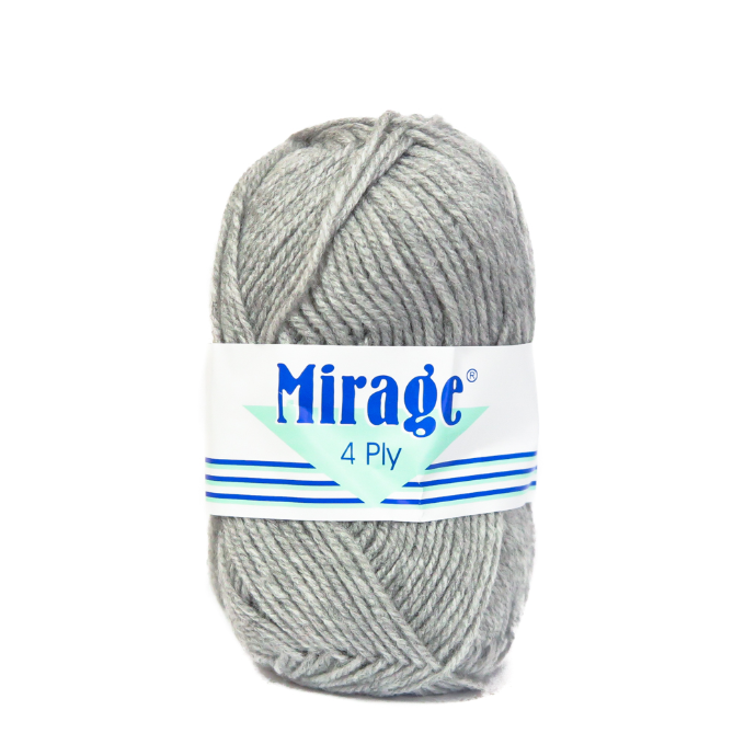 [8000011] LT GREY 4PLY MIRAGE 25g