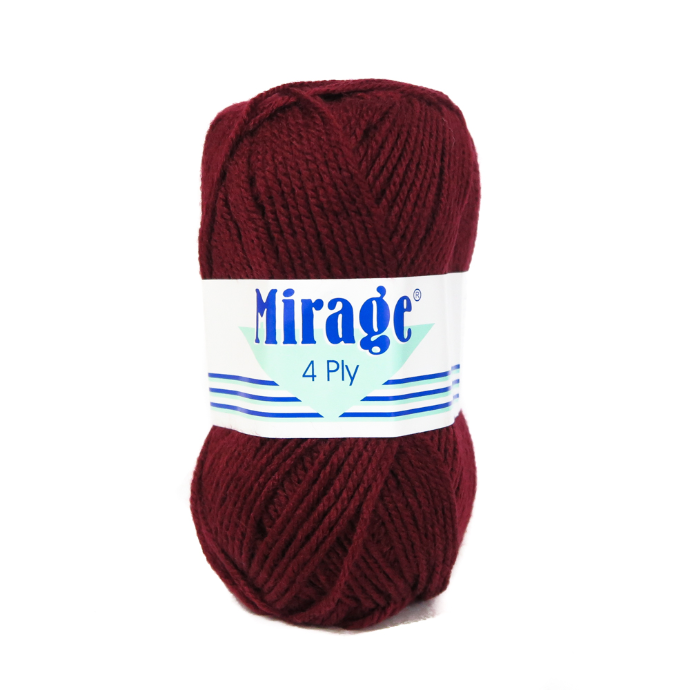 [8000018] MAROON 4PLY MIRAGE 25g