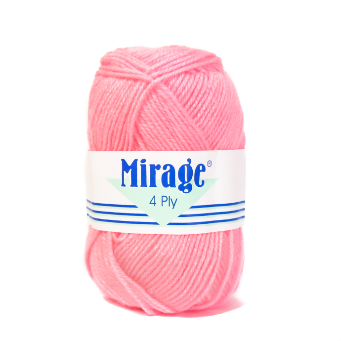 [8000144] NEW PINK 4PLY MIRAGE 25g