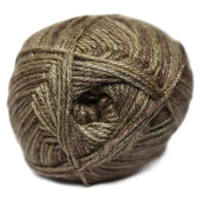 TOBACCO PRINT DK CLASSIC WOOL 100g