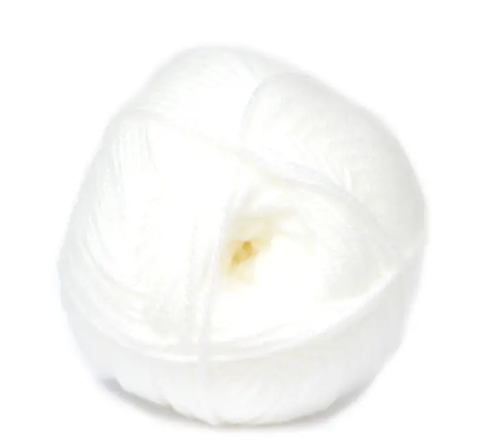 WHITE 3PLY MIRAGE BABY 25g