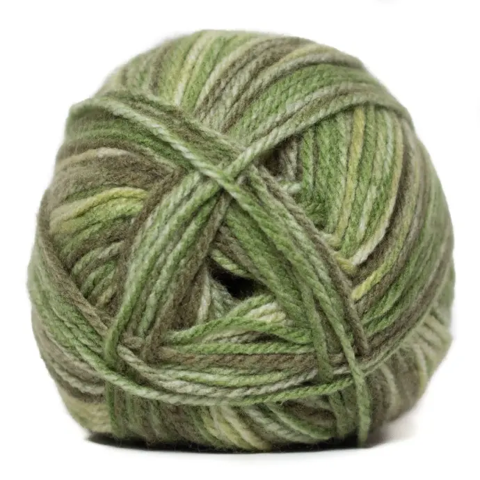 [9003223] SEDGE GREEN PRINT PULLSKEIN CHARITY 100g